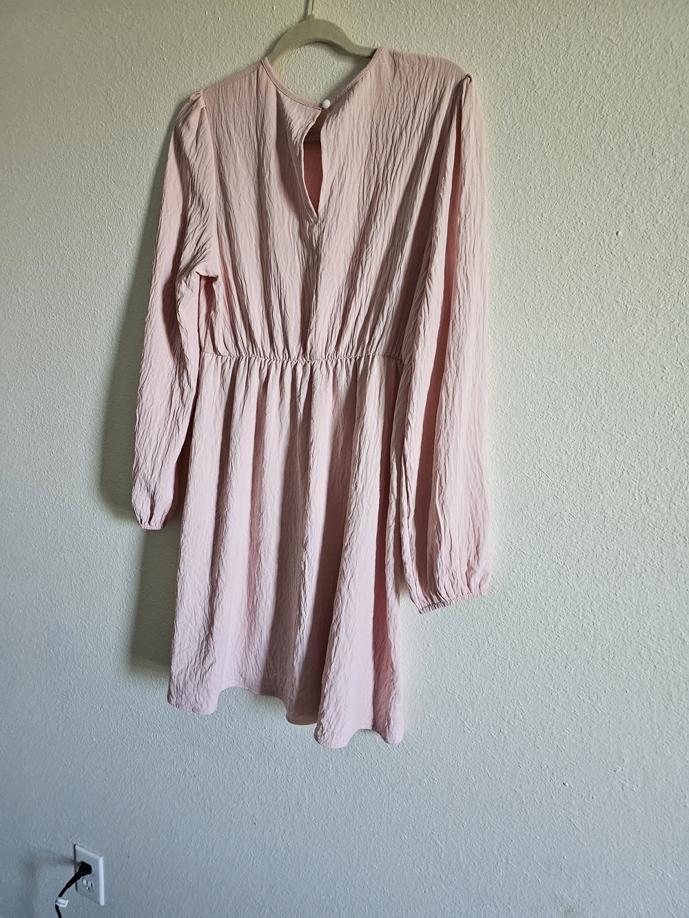 Pink Long-Sleeve Dress - Picture 3 of 8